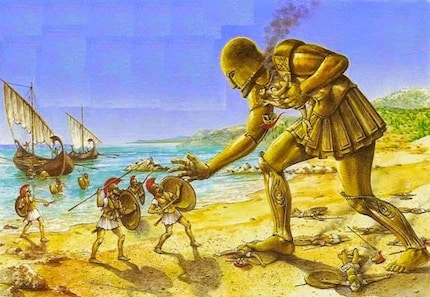 Representation of Talos.
