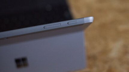 Volume rocker and power button