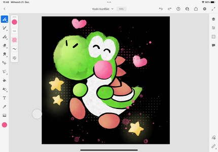 The user interface is well divided and structured.
