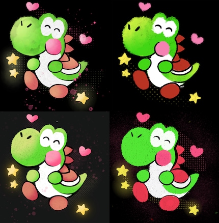 Drawing in each program is different – you can see that in the results. Michelle Brändle