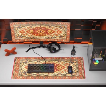 Beautiful Persian Carpet Design Keyboard Mat Large Small XL S