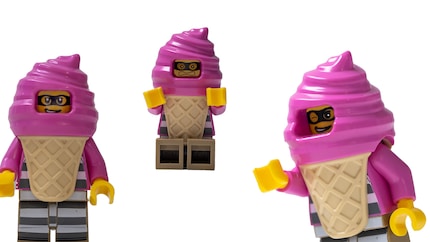 Hauptcharakter Stevie in verschiedenen Posen. Das Gesicht habe ich hier bereits aufgemalt.