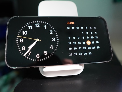 StandBy turns on when the iPhone is in landscape mode and charging. You don’t need a MagSafe stand.