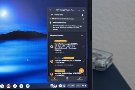 App streaming can be used to briefly look something up.