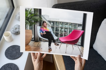 Für eine neutrale Beurteilung eines Prints eignet sich indirektes Tageslicht