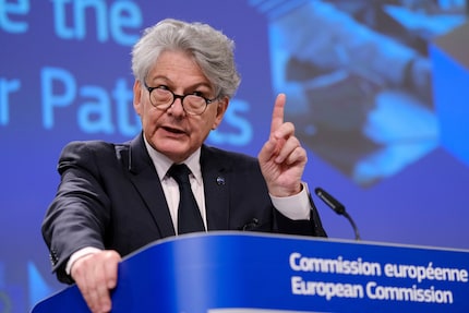 EU Commissioner Thierry Breton makes a clear statement.