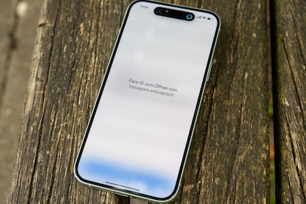 Ohne das richtige Gesicht öffnet sich die gesperrte App nicht.