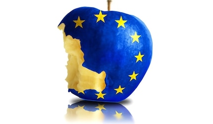 Apple has legal problems in Europe.