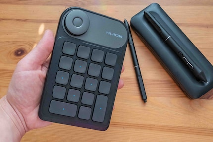 Die Shortcut-Tastatur ist äusserst praktisch.