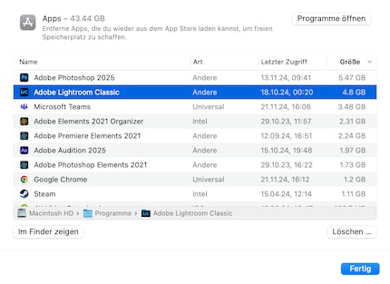 This app list will look familiar to anyone who’s converted from Windows to Apple.