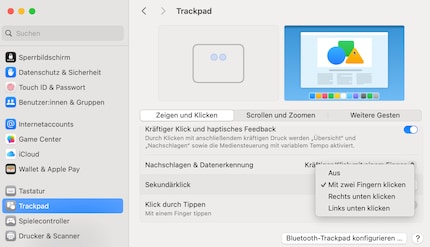 Here’s where you get that trusty right-click function back.